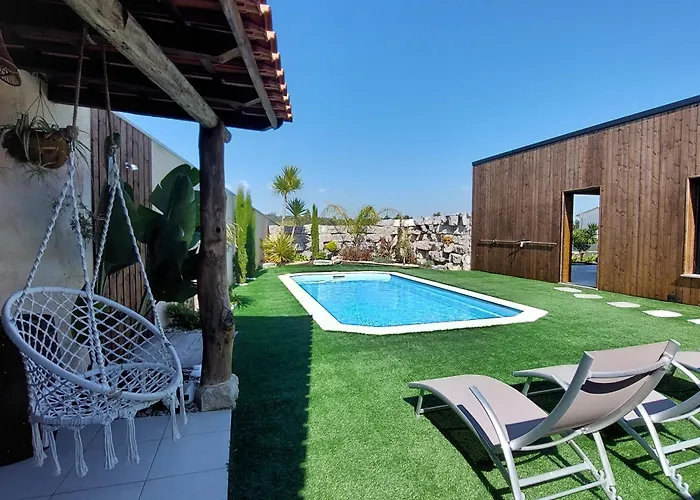 Adega D'Aldeia Com Piscina E Jacuzzi Villa Ulmeiro photo